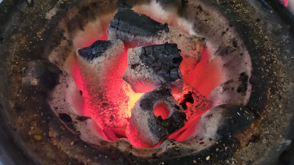 杉松製陶の黒七輪