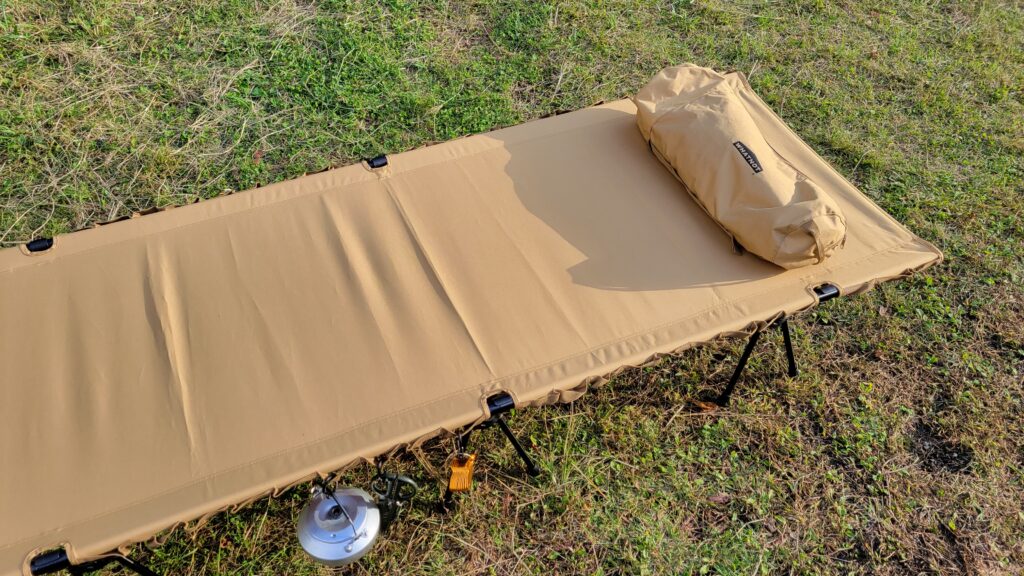 WHATNOT コット 新品／2WAY TACTICAL COT - アウトドア